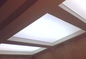 Soffitto di pellicola morbida in PVC traslucido ma non abbagliante
